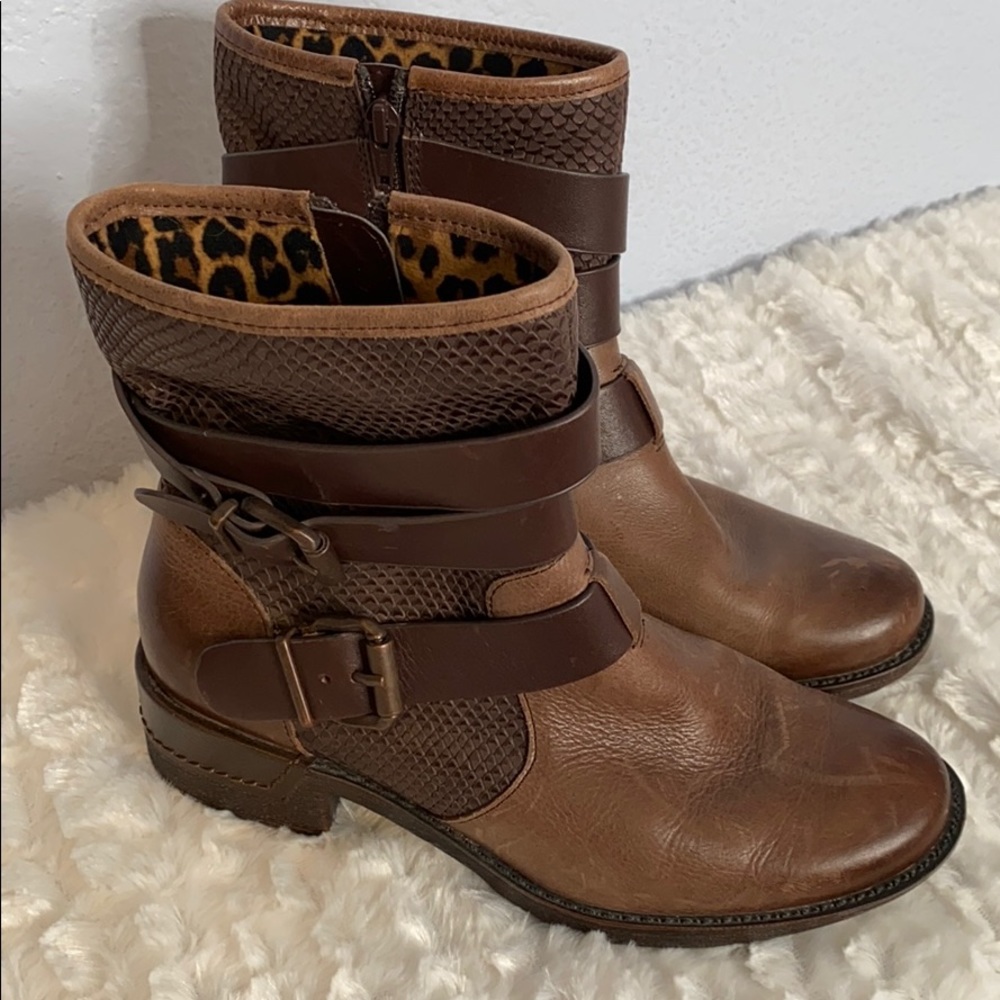 Sofft brown boots size 7.5
